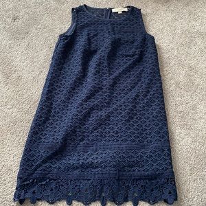 Blue Lace LOFT Dress